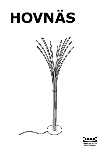 Kasutusjuhend IKEA HOVNAS Lamp