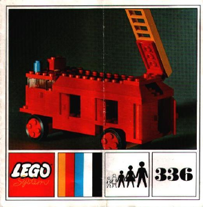 Bedienungsanleitung Lego set 336 Classic Feuerwehrauto