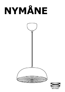 Bedienungsanleitung IKEA NYMANE Leuchte