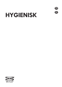 Manual IKEA HYGIENISK Dishwasher
