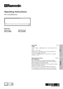 Handleiding Rasonic RS-LZ18ZK Airconditioner