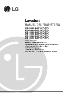 Manual de uso LG WD-10490TP Lavadora