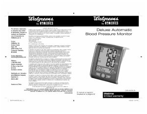 Manual de uso Homedics BPA-440WGN Tensiómetro