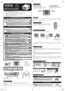 Handleiding Hitachi RA-08LDF Airconditioner