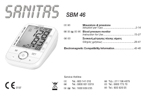 Handleiding Sanitas SBM 46 Bloeddrukmeter