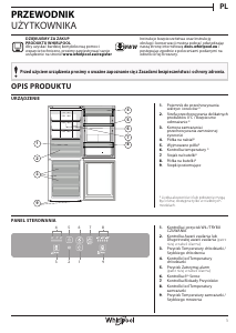 Instrukcja Whirlpool B TNF 5323 OX 3 Lodówko-zamrażarka