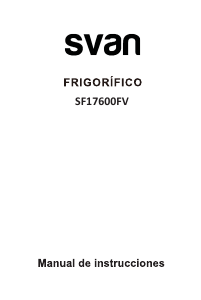 Manual Svan SF17600FV Fridge-Freezer
