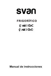 Manual Svan SC2600FNF Fridge-Freezer