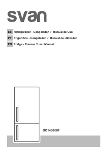 Manual Svan SC145500F Fridge-Freezer