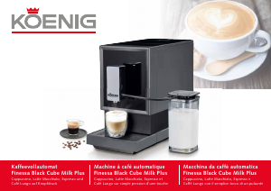 Bedienungsanleitung Koenig B03917 Kaffeemaschine