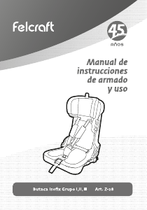 Manual de uso Felcraft Z-28 Asiento para bebé