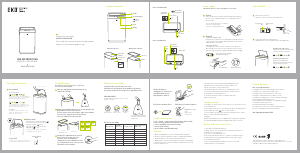 Manual EKO EK9260 Trash Can