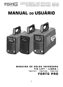 Manual FORTG FG4131 Aparelho de soldar