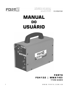 Manual FORTG FG4132 Aparelho de soldar