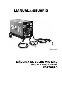 Manual FORTG FG4511 Aparelho de soldar
