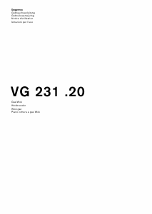 Manuale Gaggenau VG231120F Piano cottura