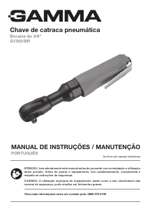 Manual Gamma G1383/BR Chave Inglesa