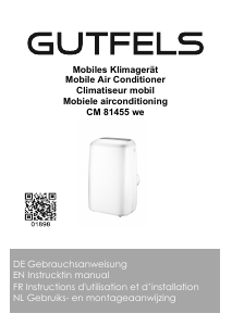 Mode d’emploi Gutfels CM 81455 we Climatiseur