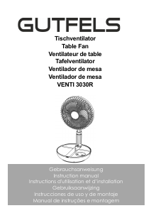 Handleiding Gutfels VENTI 3030 R Ventilator