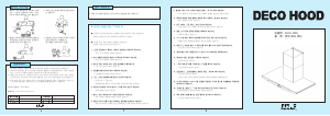사용 설명서 하츠 DLN-90S 쿠커 후드
