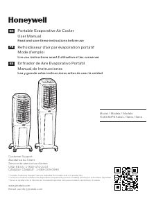 Handleiding Honeywell TC30PEU Airconditioner