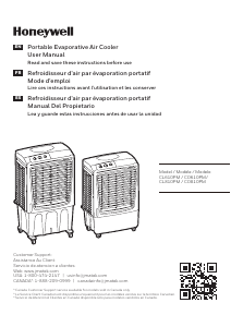 Manual de uso Honeywell CO610PM Aire acondicionado