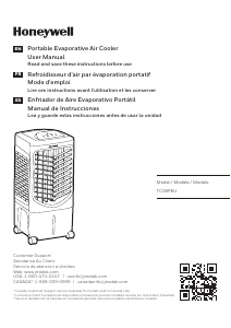 Manual de uso Honeywell TC09PEU Aire acondicionado