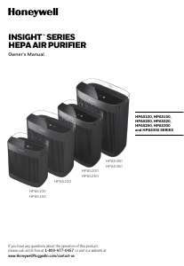 Manual Honeywell HPA5200BV1R1 Air Purifier