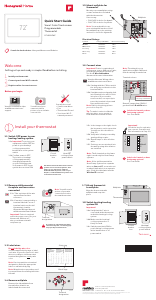 Handleiding Honeywell RTH9585WF1004 Thermostaat