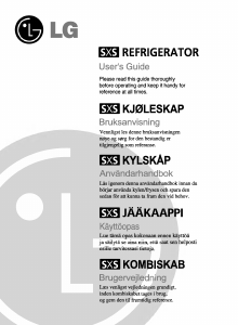 Bruksanvisning LG GC-L207TVWK Kjøle-fryseskap