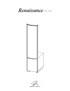 Handleiding MartinLogan Renaissance ESL 15A Luidspreker