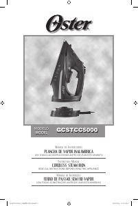 Manual de uso Oster GCSTCC5000 Plancha