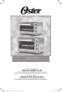 Manual de uso Oster TSSTTVLS25NS Horno