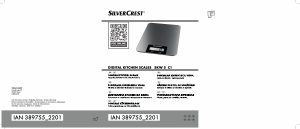 Наръчник SilverCrest SKW 5 C1 Кухненска везна