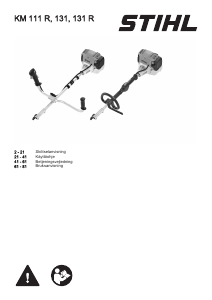 Brugsanvisning Stihl KM 131 R Drivenhed