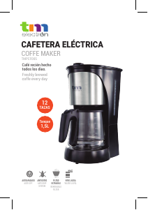 Manual de uso TM Electron TMPCF005 Máquina de café