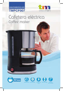 Manual de uso TM Electron TMPCF007 Máquina de café