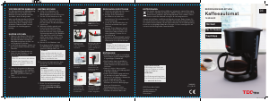Bedienungsanleitung Tectro KA 181 Kaffeemaschine