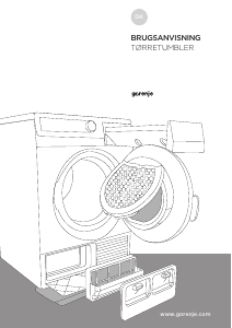 Brugsanvisning Gorenje D58565N Tørretumbler