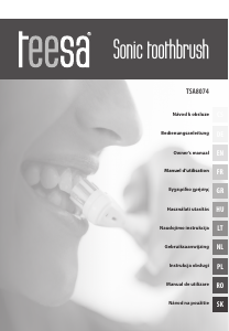 Instrukcja Teesa TSA8074 Szczoteczka elektryczna