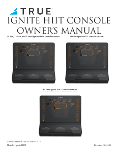 Manual True Ignite HIIT Fitness Console