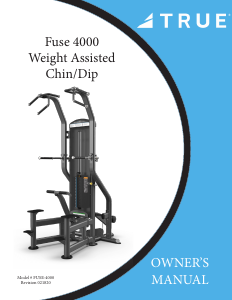 Manual True Fuse 4000 Multi-gym