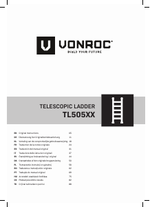 Manual Vonroc TL505XX Scară