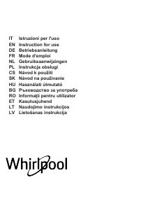 Kasutusjuhend Whirlpool WCTH 63F LEB X Köögi õhupuhasti