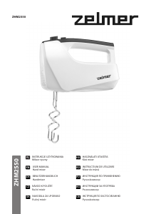 Handleiding Zelmer ZHM2550 Handmixer