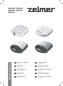 Bedienungsanleitung Zelmer ZSM7840 Kontaktgrill