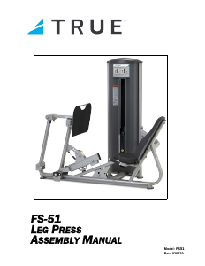 Handleiding True FS-51 Fitnessapparaat