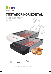 Manual TM Electron TMPTS006BK Toaster
