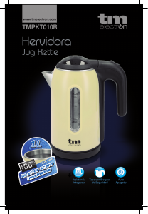 Manual de uso TM Electron TMPKT010C Hervidor