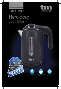 Manual de uso TM Electron TMPKT010G Hervidor